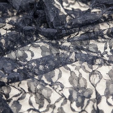 Lace Fabric Navy
