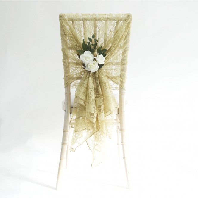 Lace Hood Antique Gold - Pack of 100