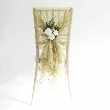 Lace Hood Antique Gold - Pack of 100