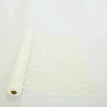 Lace Netting On A Roll Ivory 70cm x 10m