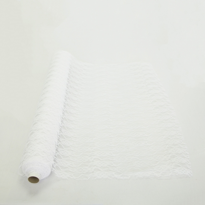Lace Netting On A Roll White 70cm x 10m
