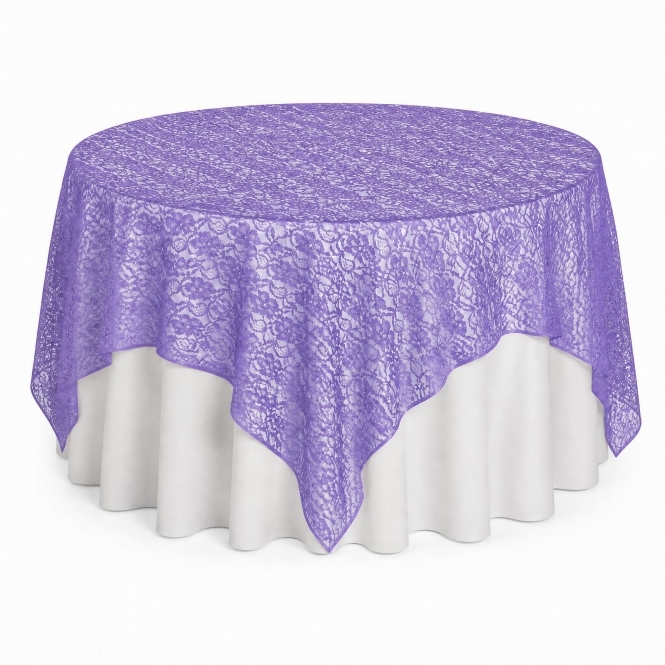 Lace Overlay Ultra Violet