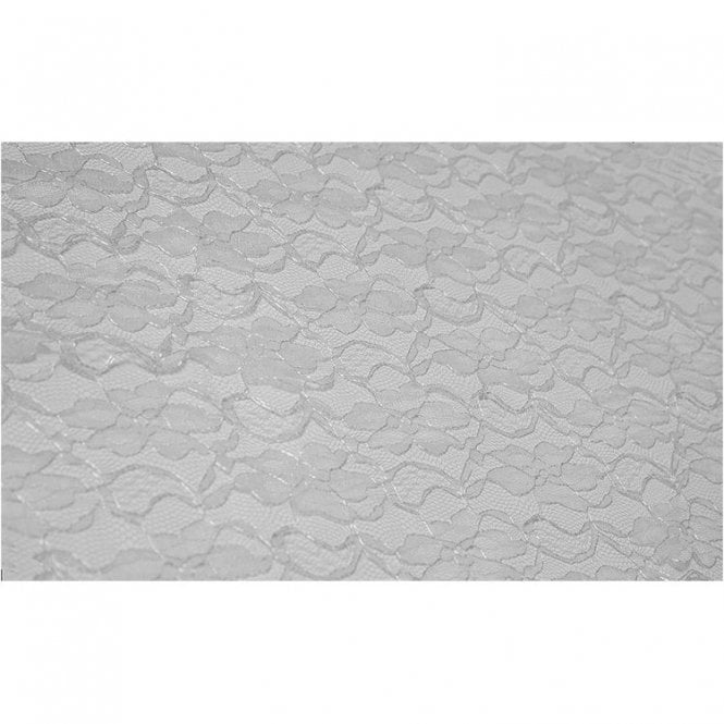 Lace Overlay White