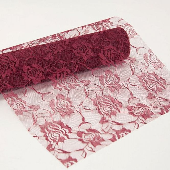 Lace Roll Wine 30cm x 9.1m