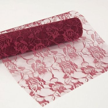 Lace Roll Wine 30cm x 9.1m