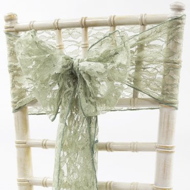 Lace Sash Sage