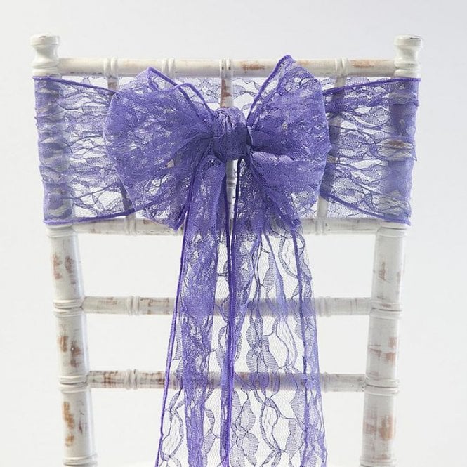 Lace Sash Ultra Violet