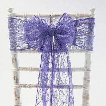 Lace Sash Ultra Violet