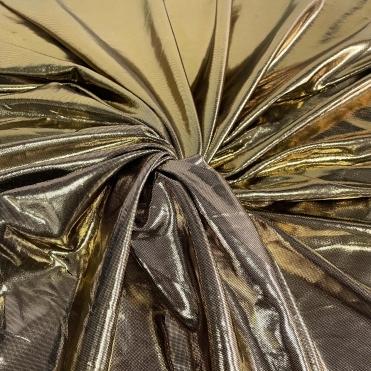 Lame Fabric Gold Per Meter