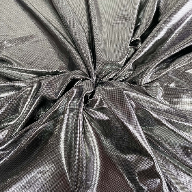 Lame Fabric Per Meter Silver