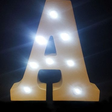Led Letters A