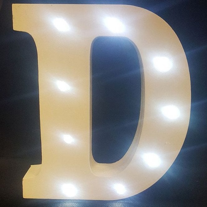 Led Letters D
