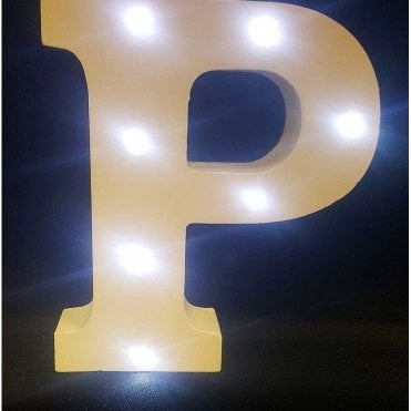 Led Letters P