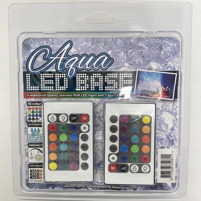 Led Rgb Base 4 Pack
