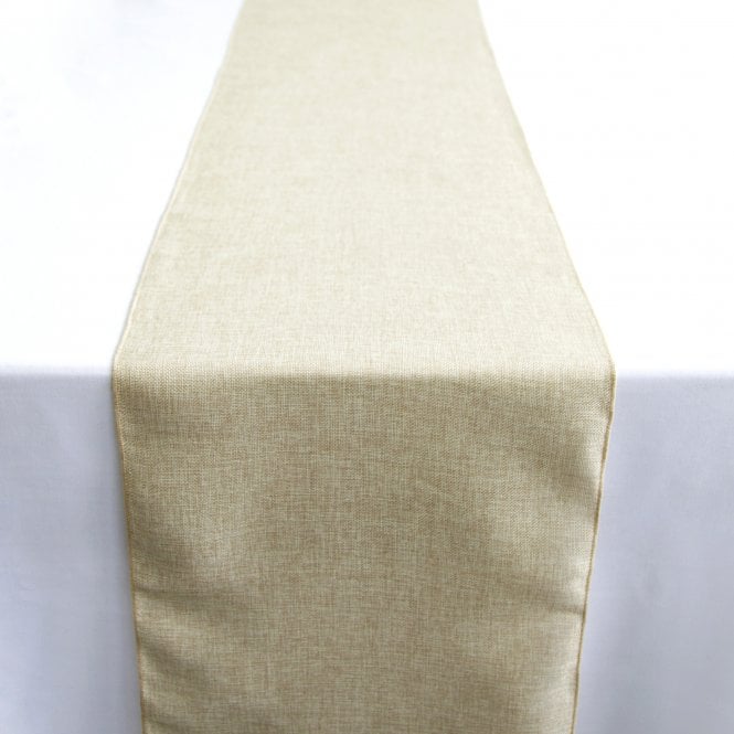 Linen Burlap Runner Natural