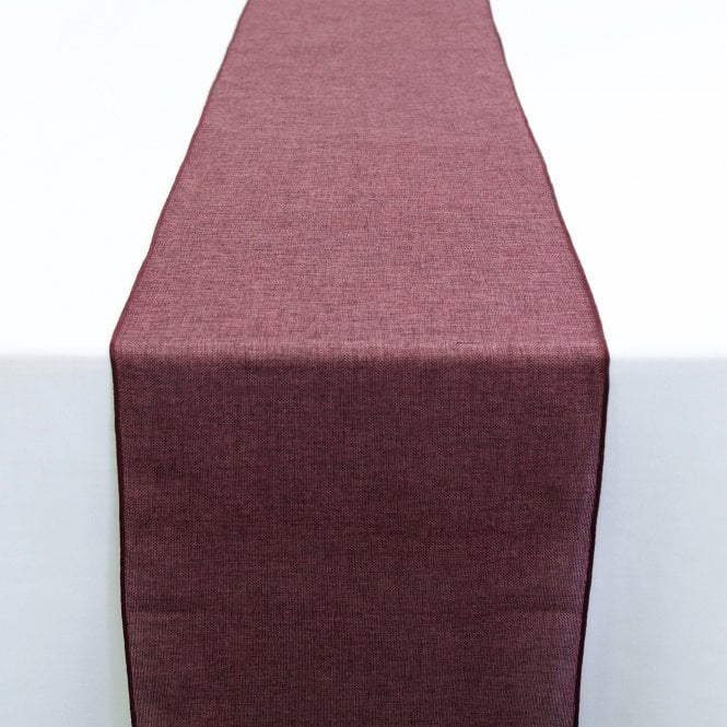 Linen Runner Burgundy