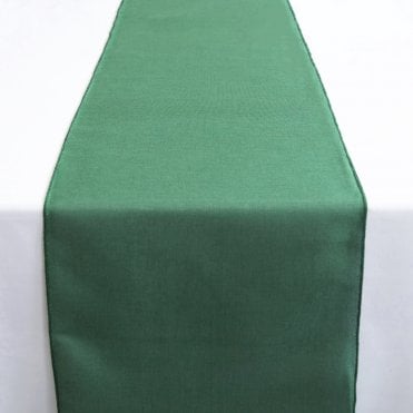 Linen Runner Hunter Green