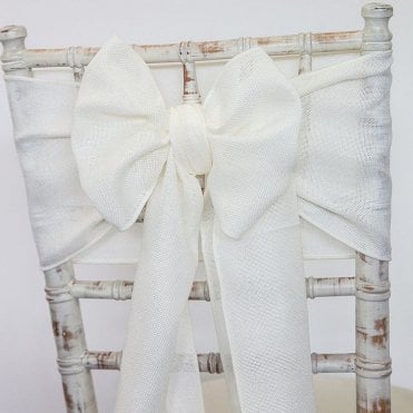 Linen Sash Ivory