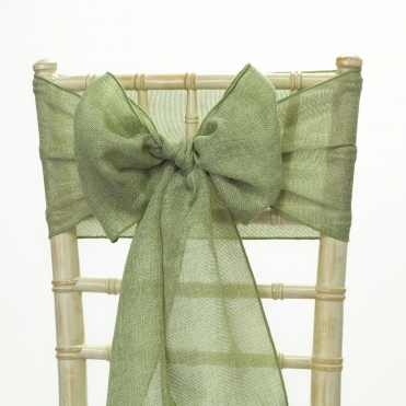 Linen Sash Sage