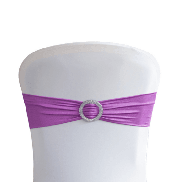 Lycra Band With Buckle Lilac