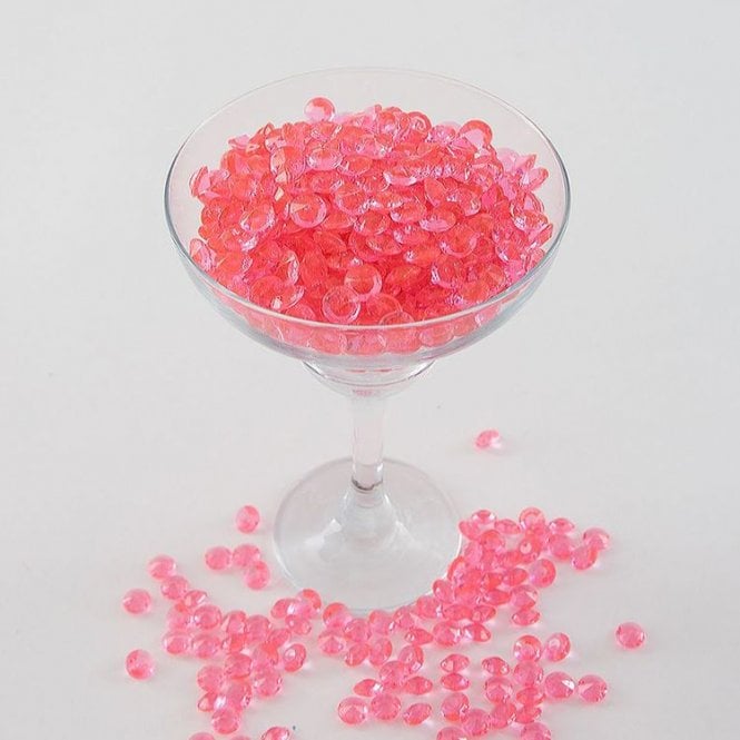 Medium Scatter Crystals 10mm Coral - 1kg