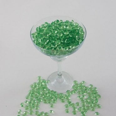 Medium Scatter Crystals 10mm Sage - 1kg