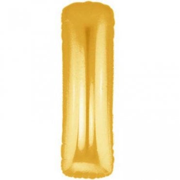 Megaloon Gold Letter I
