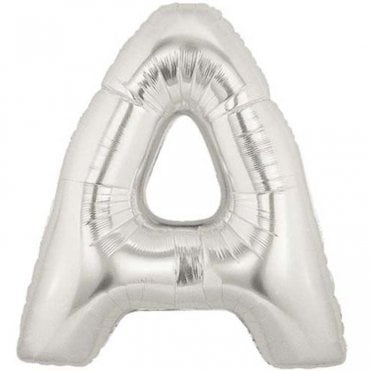 Megaloon Silver Letter A