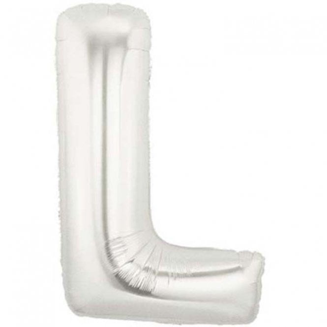 Megaloon Silver Letter L