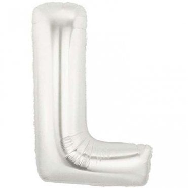 Megaloon Silver Letter L