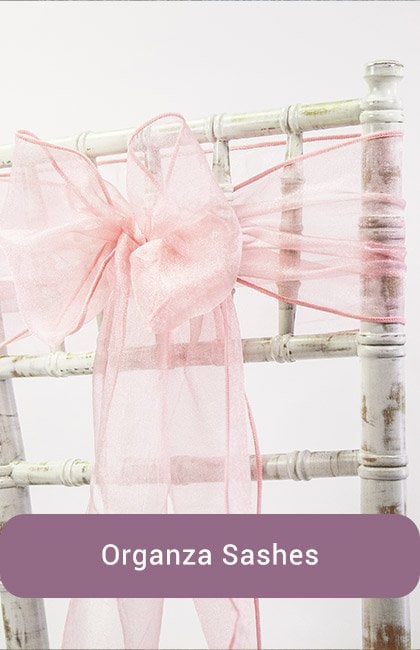 Organza Sashes