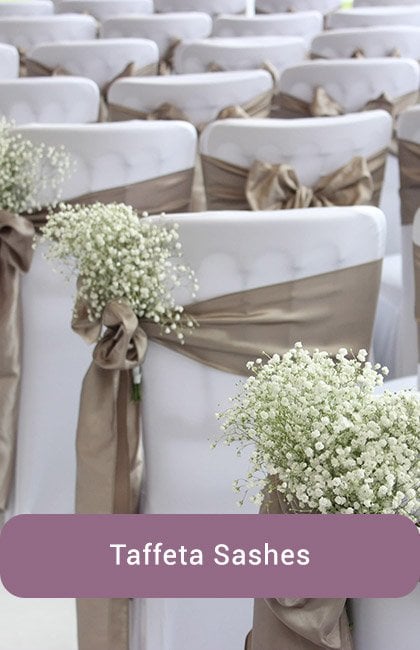 Taffeta Sashes