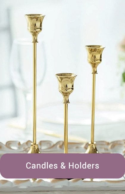 Candles & Holders.