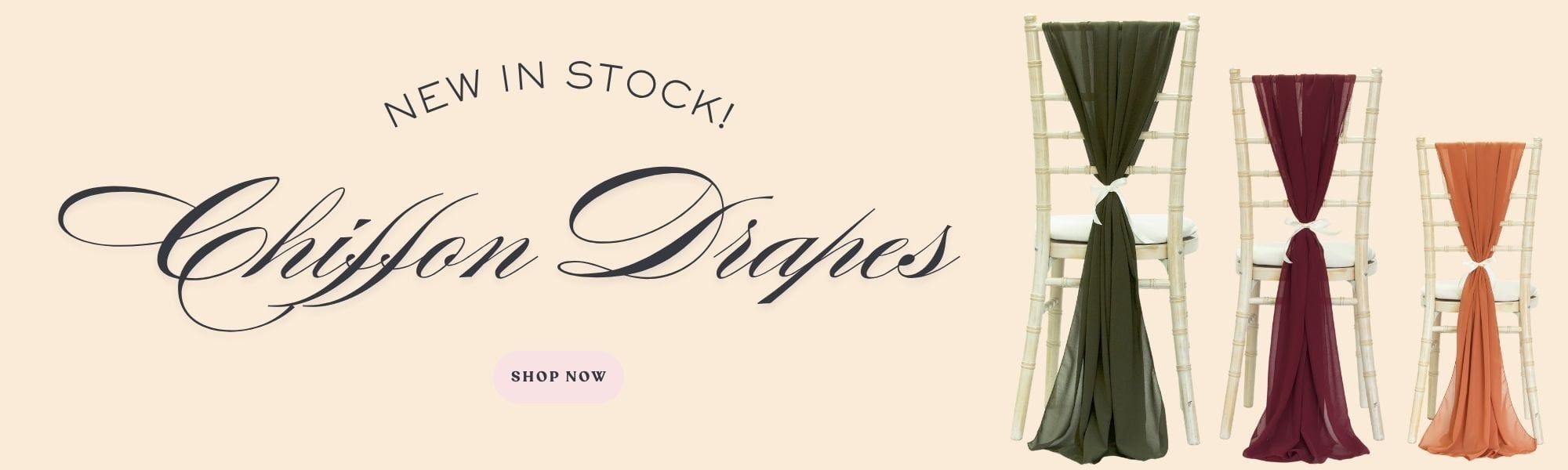 New In Chair Drapes