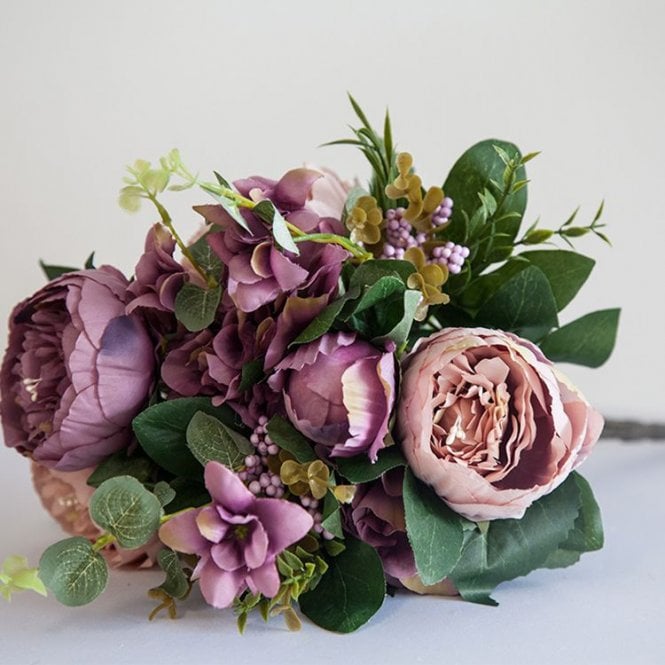 No.4 Vintage Bouquet Peony Mauve/Blush