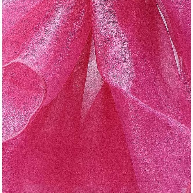 Organza Fabric 1.5m Fire Retardant 30m Hot Pink