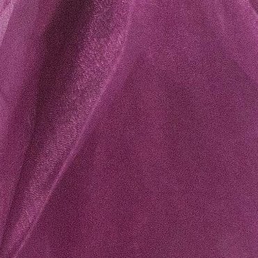 Organza Fabric Burgundy