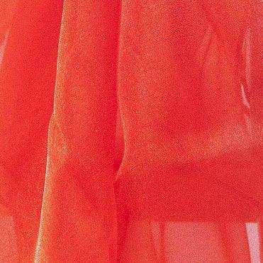 Organza Fabric Cherry Red