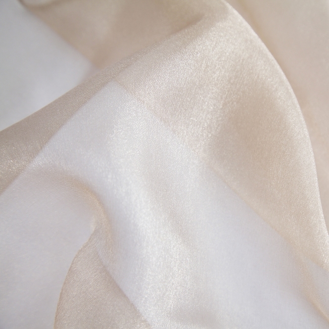 Organza Fabric Mocha