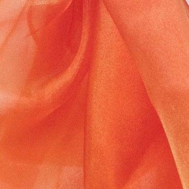 Organza Fabric Orange/Yellow