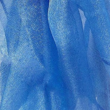 Organza Fabric Royal Blue