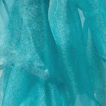 Organza Fabric Teal