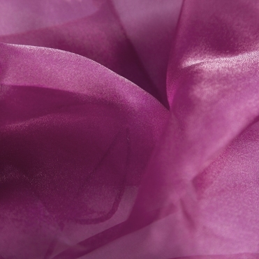 Organza Fabric Ultra Burgundy