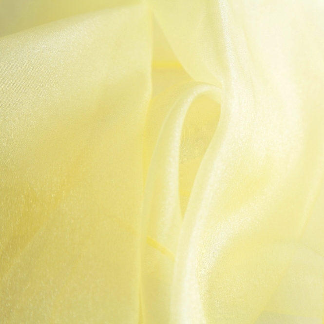 Organza Fabric Yellow