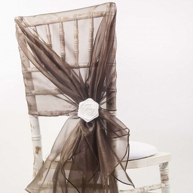 Organza Hood Chocolate