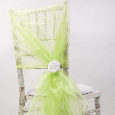 Organza Hood Lime