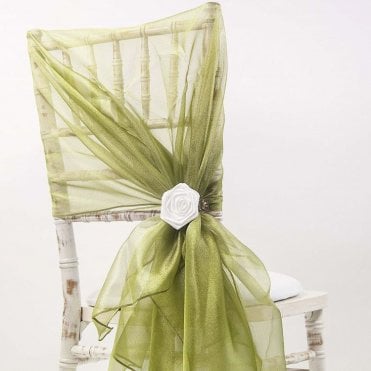 Organza Hood Moss
