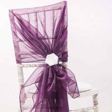 Organza Hood Ultra Burgundy