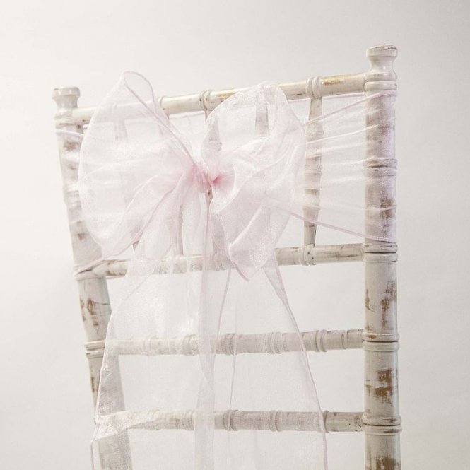 Organza Sash Ice Pink 20 x 275 - Pack of 100