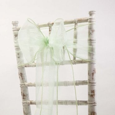 Organza Sash Mint 20 x 275 - Pack of 100